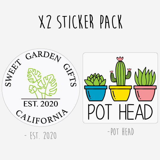 Sweet Garden Gifts Sticker Pack