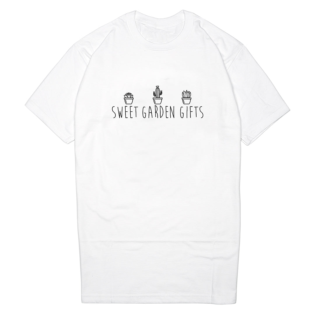 Sweet Garden Gift Logo Tee - White