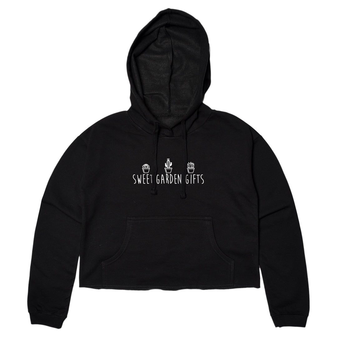 Sweet Garden Gift - Logo Crop Hoodie - Sweet Garden Gifts