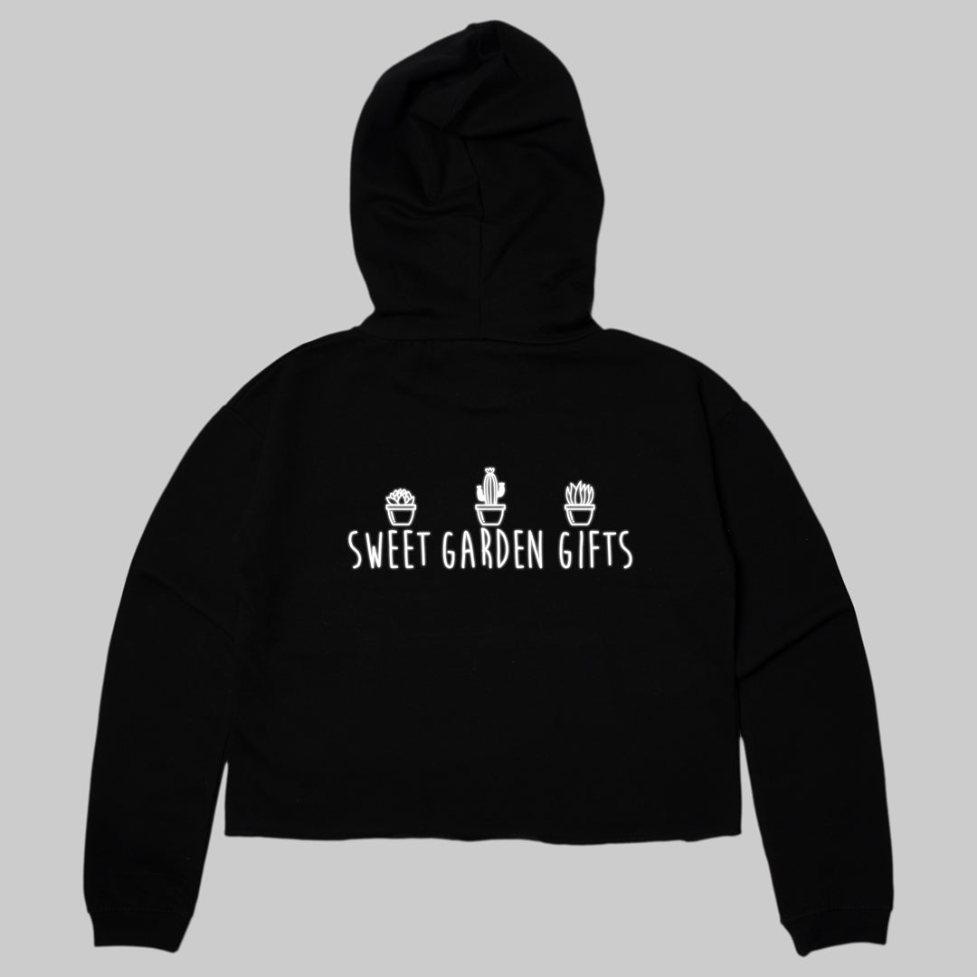 Sweet Garden Gift - Reflective Logo Crop or Classic Hoodie