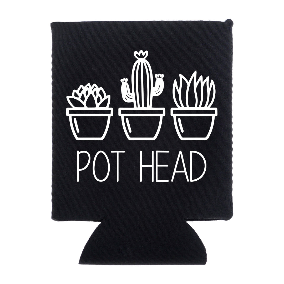 pothead gift Sweet Garden Gift Koozie - Pot Head